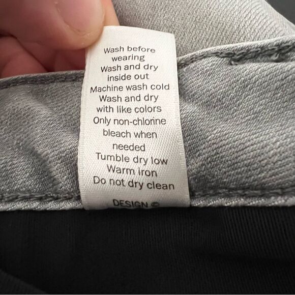 Athleta Sculptek Skinny Jeans Jeggings Womens Size 6 Gray Mid Rise Stretch Denim - Picture 13 of 16